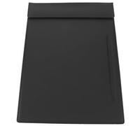 LOORGVEL Porte Menu Magnétique Noir avec Porte Stylo Dossier de Solide pour Restaurant Support de Facture et Bloc Notes de Caisse