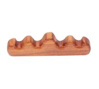 LOORGVEL Porte Pinceaux Bois de Santal Sculpté Support Antidérapant pour Pinceaux de Calligraphie Chinoise Rangement Pratique pour et Stylos Décriture
