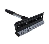 LOORGVEL Raclette de Nettoyage Double Face pour Vitres avec Manche Long Ergonomique Outil Maison pour Fenêtres Salles de Bain et Pare-Brise Facile à Utiliser