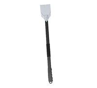 LOORGVEL Racloir de Nettoyage à Long Manche pour Cheminée et Barbecue Outil Alliage Aluminium Chaleur Râteau à Cendres Ajustable pour Four et et Portable