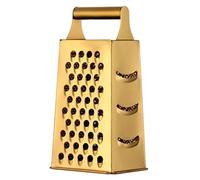 LOORGVEL Râpe Acier Inoxydable Multifonction pour Fromage et Légumes Tranchage Résistante Corrosion Outil de Cuisine avec Finition Lisse pour Nettoyage Facile