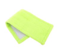LOORGVEL Recharge de Tête de Balai Microfibre Verte pour Nettoyage Maison Housse de Remplacement Facile à Fixer Lavable Machine Adaptée Sols Durs et Lisses