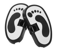 LOORGVEL Repose-Pieds Blanc pour Tricycle Bébé Large et Robuste Accessoire de Rechange pour Pédales de Vélo Garçon et Filles Stabilité et Sécurité pour Sorties en Extérieur Compatible