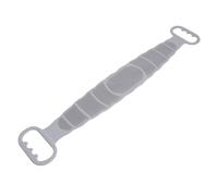 LOORGVEL Serviette Exfoliante Silicone pour Longue Bande Exfoliante avec Poignées et Antidérapante Brosse Dos Corps pour Nettoyage Profond et Mousse Riche Accessoire de Bain Pratique
