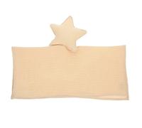 LOORGVEL Serviette Réconfortante pour Bébé en Coton Khaki Design Unique, Douce Peau et Sûre pour Toucher et Saisir, pour -né Mordillant