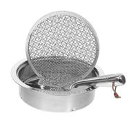 LOORGVEL Set à Sol Acier Inoxydable avec Pelle de Jardin pour Séparation des Débris Aération et Compostage