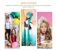 LOORGVEL Set Cosplay Oreilles et Queue de Renard Peluche Longue Accessoires Cheveux Confortables et Décorations pour Costume Halloween Fêtes et Spectacles