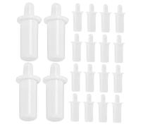 LOORGVEL Set Goupilles Plastique pour Réparation de Volets Agrafes de Remplacement Légères et pour Réparation de Outil de Fixation Simple et Réutilisable pour Usage Domestique et