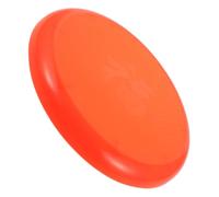 LOORGVEL Siège De Remplacement Tabouret Rond Plastique pour Patio Et Jardin, Diamètre 29 Cm, Dessus De Chaise Renforcé par Barre Acier, Orange Épais Adapté Tabouret De Bar