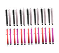 LOORGVEL Stylet Capacitif pour Écran Tactile Lot de 36 Stylets Portables Compatible et Téléphones Léger et Silencieux pour Marquage et E-Mails Couleur Aléatoire