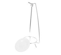 LOORGVEL Support à Brochettes Acier Inoxydable Brochettes pour Barbecue Portable Facile à Nettoyer pour Activités Extérieures