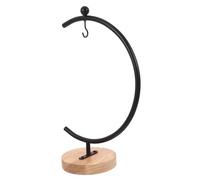 LOORGVEL Support de Décoration Métal avec Socle Porte Plantes Aériennes et Porte Pot Suspendu Support pour Terrariums Verre et Accessoires Décoratifs