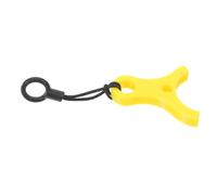 LOORGVEL Support De Dérailleur Léger Pour Vélo Crochet De Fixation Pour Dérailleur De Vtt Stabilisateur De Chaîne Antidérapant Patte De Arrière Pièces De Vélo Jaunes