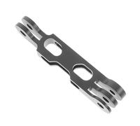 LOORGVEL Support de Montage Caméra Alliage Aluminium Robuste Bras Extension Compatible Perche Selfie Polyvalente pour Sports et Voyages