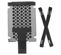 LOORGVEL Support de Montage pour Disque Dur avec Rails en Caoutchouc Fixation par Vis Compatible avec Ordinateurs Portables IBM Série X Protège et Améliore l'Apparence du Disque Dur