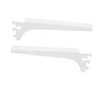 LOORGVEL Support de Tablette Métallique Système de Fixation pour Étagères Optimisation Espace pour Cuisine et Dressing de Supports Robustes pour Rangement Utilitaire