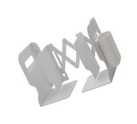 LOORGVEL Support de Télescopique Extensible avec Porte-Stylo Organiseur de Bureau pour Étudiants Rangement Stable pour Magazines