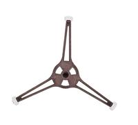 LOORGVEL Support Micro Ondes Triple Bras avec Roulettes Plateau Tournant de Remplacement Anneau Porte Plat Pratique pour Four à Micro Ondes