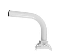 LOORGVEL Support pour Antenne Extérieure Acier Montage sur Poteau Bras Réglable Angle pour Caméra et Équipements Électroniques