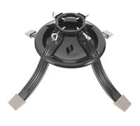 LOORGVEL Support pour Sapin de Noël en Fer Vert Moyen Base Ronde Stable avec Pince à Vis Réglable Socle Robuste pour Sapins Naturels pour Décoration Intérieure et Extérieure de Noël