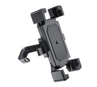LOORGVEL Support Téléphone Étanche à Fixation Rétroviseur Maintien Sécurisé et Mécanique Compatible et Cyclomoteur Installation Facile et Robuste pour Navigation GPS et Appels