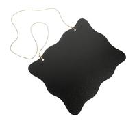 LOORGVEL Tableau Ardoise Double Face Suspendu Réutilisable Panneau Mémo Effaçable pour Mur et Porte et Pratique pour Intérieur et Extérieur