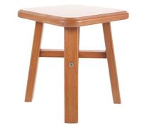 LOORGVEL Tabouret en Bois Massif Petit Format 24 Cm, Tabouret D'intérieur Polyvalent pour Chambre et Salon, Siège Stable pour Adulte et Garçon et Filles, Meuble Fonctionnel pour Poser