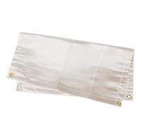 LOORGVEL Tapis de Barbecue Ignifuge en Fibre de Verre 50X50 CM Couverture Anti-Feu Portable Résistante à Haute Température Tapis de Cheminée pour Camping Cuisine Extérieure