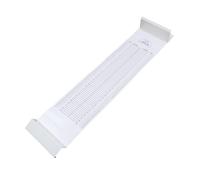 LOORGVEL Tapis de Mesure Lavable pour Garçon Fille Garçon Fille Toise Douce et Sûre Règle de Croissance pour Suivi Précis Tout-petits Pliable et Léger pour Usage Domestique et