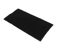 LOORGVEL Tapis Ignifuge pour Brûleur de Parfum 10x20 Cm, Support Résistant la Chaleur 2 Mm Épaisseur, Coussinet Antidérapant Noir, Accessoire pour Encensoir Domestique, Protection Surface