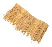 LOORGVEL Toiture de Chaume Artificielle de Jardin 1m X 0,5m en Polyéthylène Multicolore pour Terrasse et Aménagement Paysager Décoration de Toit de Chaume Mexicain Couleur Aléatoire