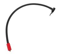 LOORGVEL Tuyau D’extension Gonfleur de Pneus 50 Cm Filetage Externe M6, Raccords Rapides Pneumatiques, Tube Flexible pour Compresseur D’air, Accessoire pour Voiture, Vélo et Objets