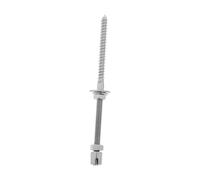 LOORGVEL Vis de Treillis à Fixation Murale en Acier Inoxydable pour Câble Métallique 2mm, Clip Stable pour Plantes Grimpantes Jardin, Maintien Sécurisé et Serrage