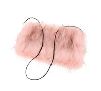 LOORGVEL Winter Faux Fur Hand Muff Super Soft Warm Hand Warmer Lightweight Washable Cushion for Women and