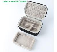 LOOS-Boîte de rangement portable,étui de transport pour les appels,lecteur MP3 HiFi pour Sony M7 M9 Z1R écouteurs sauna téléphone,QA361 - Type For QULOOS QA361
