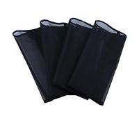 Loose Fitting Horse Fly Leggings Breathable Tear-Resistant Fine Mesh Leg Guards Stay-on Comfortable Fly Boot Set of 4