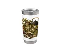 LOOSE LEAF CALM Thé Détente Gobelet isotherme en acier inoxydable double paroi