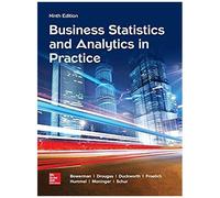 Loose Leaf For Business Statistics In Practice