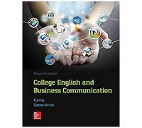 Loose Leaf For College English And Business Communication