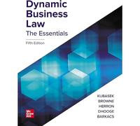 Loose Leaf For Dynamic Business Law: The Essentials