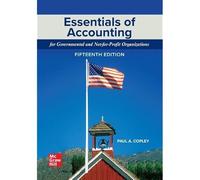 Loose Leaf For Essentials Of Accounting For Governmental And Not-For-Profit Organizations