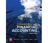 Loose Leaf for Fundamentals of Financial Accounting, 8th Edition