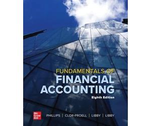 Loose Leaf for Fundamentals of Financial Accounting, 8th Edition