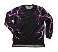 Loose Riders Maillot Electric L/S violet/noir