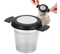Loose Tea Strainer - Coffee Brewing Strainer | Cup Tea Infuser | 304 Stainless Steel Fine Mesh Filter For Home Office Kitchen Travel Camping Pot Cup Mug Kettle Use