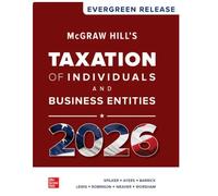 Looseleaf for McGraw Hill's Taxation of Individuals and Business Entities (Evergreen Release)