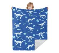 Loosusu Couverture Bébé Personnalisée avec Noms pour Garçon Fille Plaid Personnalisé Bébé Couverture Polaire Enfant Couvre-lit Personnalisée, Cadeau Personnalisé pour Anniversaire de Enfant, Noël