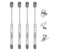 LOOTICH 120N Hydraulique Ressort Piston Vérin à Gaz Amortisseurs pour Porte Armoire Meuble de Cuisine Abattant Pneumatique Soutien Charnière Ouverture Douce Paquet de 4