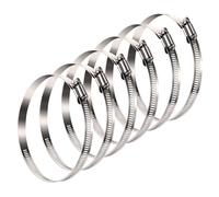 LOOTICH Colliers de Serrage en Acier Inox Ø 91-114 mm pour Tuyau du Ventilateur d'extraction Conduit Gaine de Ventialtion 4 Pouces de Raccord pour Salle de bain Cuisine Sèche-linge 6 Pièces