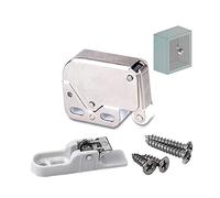 LOOTICH Mini Touch Latch Loquet Fermetures Push pour Armoire de cuisine Porte Battante de Meuble pour Appuyer pour Ouvrir des Portes de Placard Blanc Paquet de 15